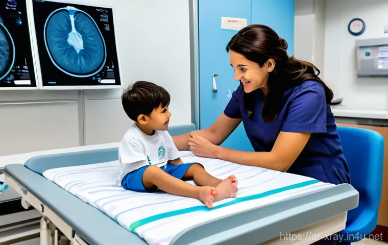 CT 프로토콜 최적화 - **Prompt 1: Advanced AI-Powered CT Scan for Early Diagnosis** "A brightly lit, sterile, yet comf...