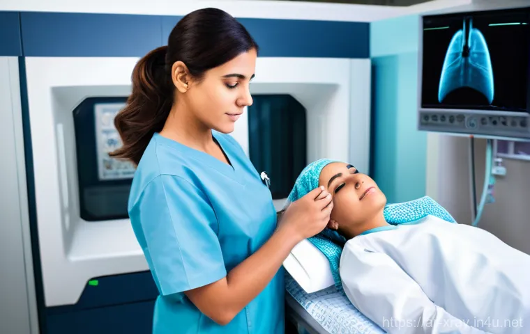방사선사 자격시험 관련 법규 - Prompt 1: Dedicated Radiology Professional in a Modern Arab Hospital**